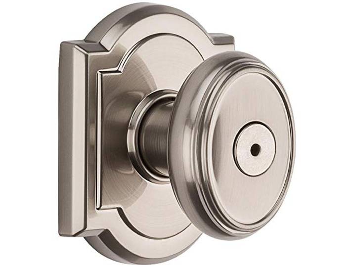 Baldwin Prestige 93530-002 Carnaby Bett-/Badewannenknauf, Satin-Nickel