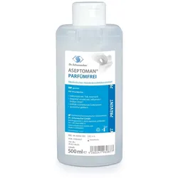 Aseptoman Händedesinfektion parfümfrei, 500 ml