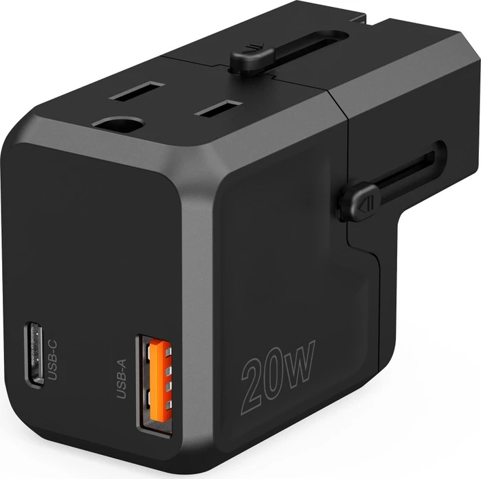 Chotech PD20W C+A Travel Wall Charger (US/EU/UK/AU)