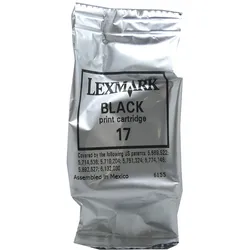 Lexmark 17 (10NX217E) Druckerpatrone – black – ohne Umkarton