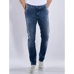 engbers Herren DENIM Red Label marine Blau straight uni - 30/32