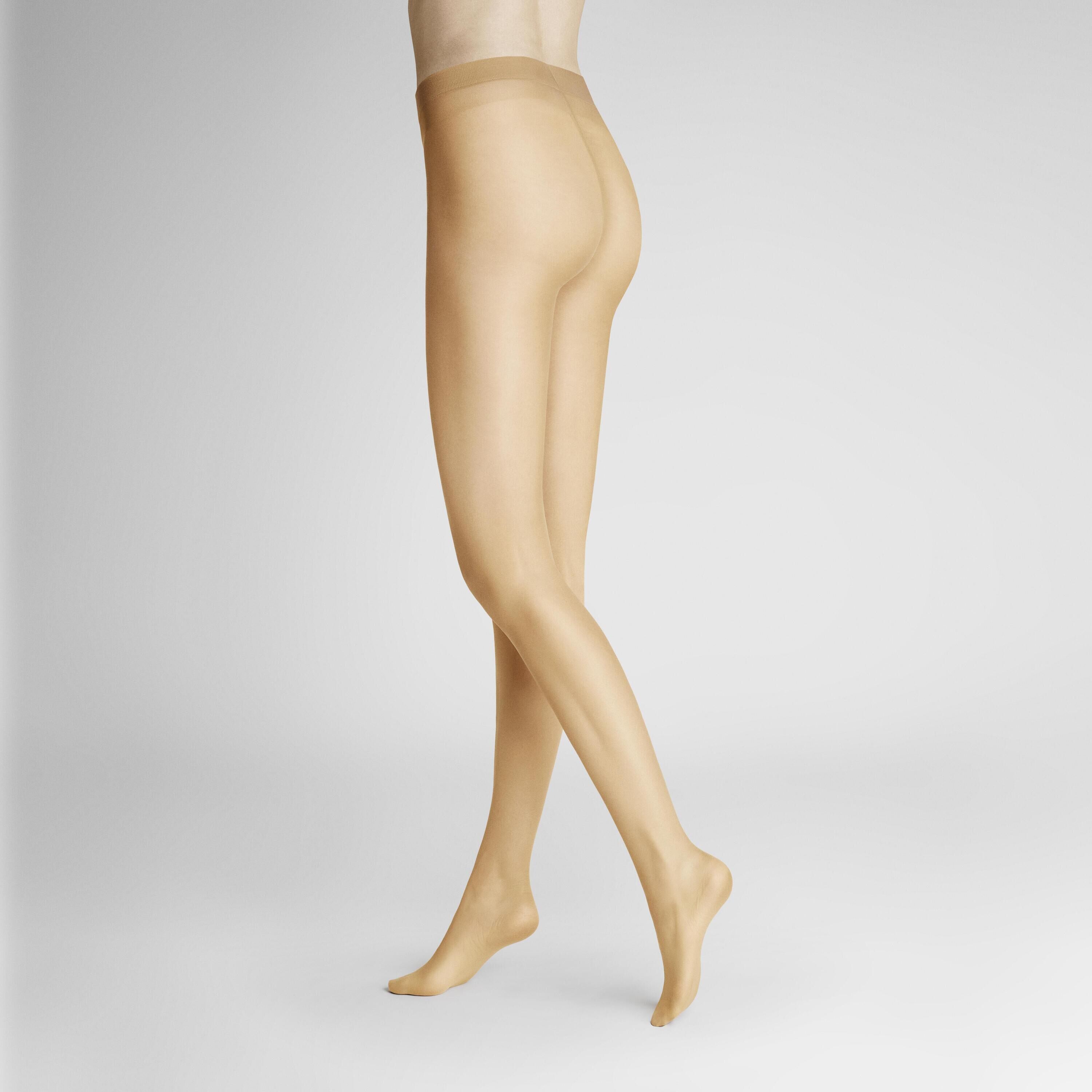 Feinstrumpfhose HUDSON "SIMPLY 20", Damen, Gr. S, make, up, Obermaterial: 84% Polyamid, 16% Elasthan, elastisch, Strumpfhosen Feinstrumpfhose, transparente verstärkte Spitze, Komfortbund make, up S