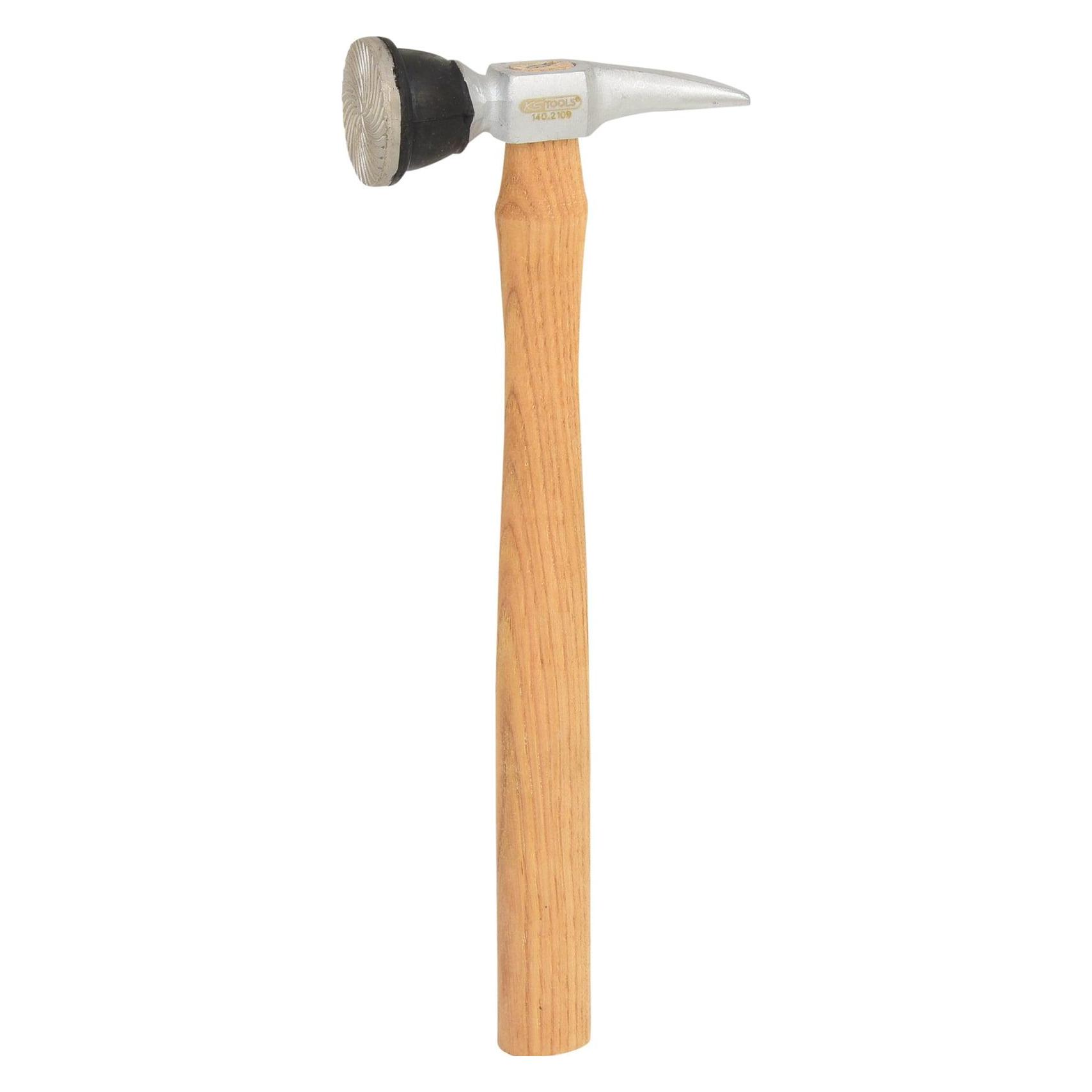 KS Tools Karosserie-Riffelhammer grob, rund/spitz, 280 mm (460 g) (140.2109)