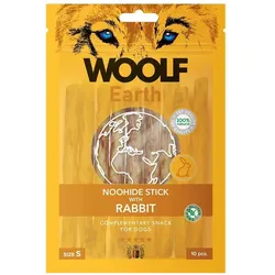 WOOLF Earth Noohide Stick S mit Kaninchen 90 g Hundesnack