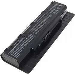 ASUS Akku A31-N56, A32-N46, A32-N56, A33-N56 Ersatzakku (6 Zellen, 5200 mAh), Notebook Akku, Schwarz
