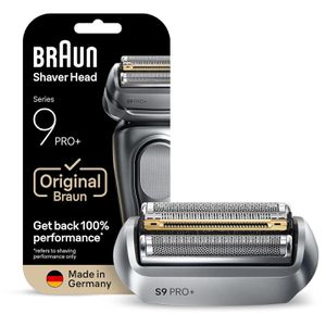 Braun Braun Scherkopf 96M Ersatzscherteil, silber, für  Rasierer Series 9 Pro und Series 9