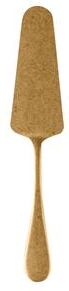 Mepra Stainless Steel w/PVD Titanium Coating Vintage Oro Cake Server - vintage oro