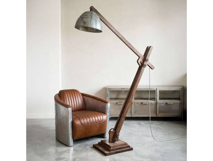 Lampe industrielle sur pied - Acrobat