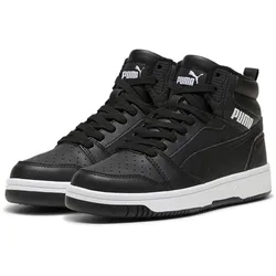 PUMA Rebound V6 Mid Winterized Sneaker Kinder 01 - PUMA black/PUMA white 36