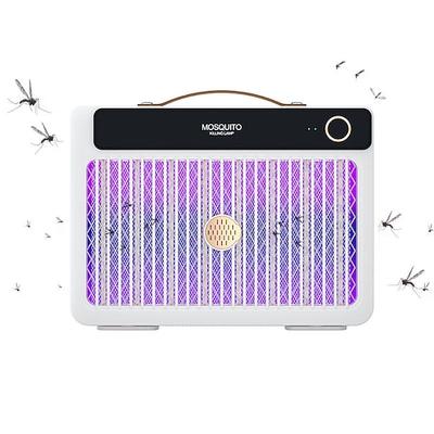 Tragbarer, wiederaufladbarer Tischventilator mit Mückenbekämpfungsfunktion, starker Luftstrom, extrem leise, kleiner persönlicher Ventilator, USB-Ladefunktion für Büro, Schlafzimmer und Camping