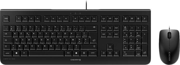 Cherry JD-0800FR-2 DC 2000 toetsenbordset voor desktop, zwart, FR-indeling