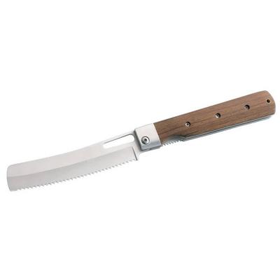 Herbertz - Camping-Brotmesser mit Sägezahnung Gr 11,2 cm grau