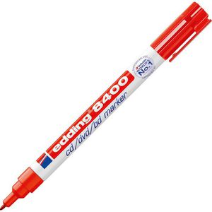 Edding CD-Marker 8400, rot, Strichbreite 0,5 - 1mm, permanent