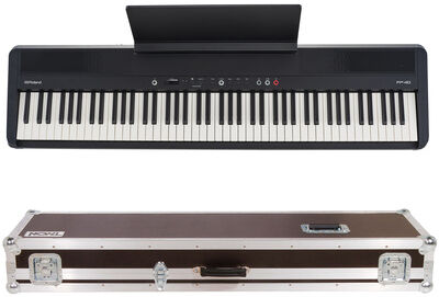 Roland FP-40 BK Case Bundle noir