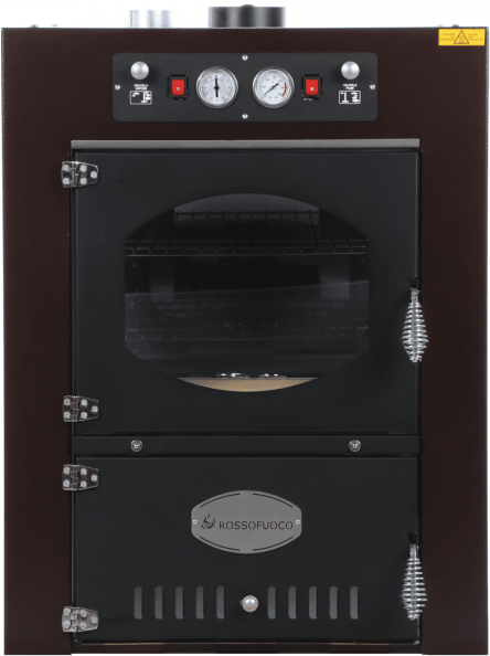 Rossofuoco Garden Color 65 - Four à bois encastrable Marron