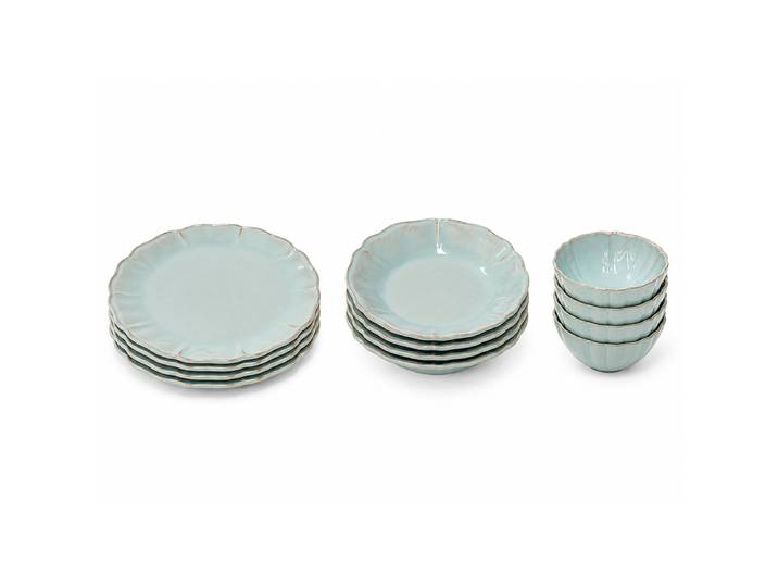 Service de table Alentejo Type A Turquoise/Turquoise