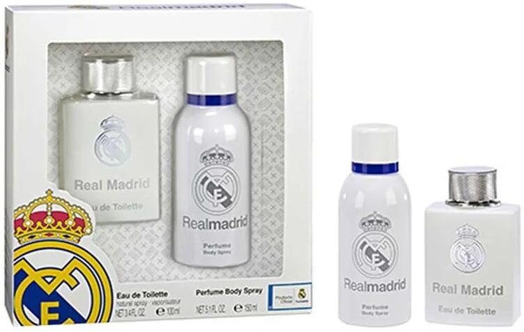 Sporting Brands Real Madrid Lote EDT 100 ml + Spray Corporal 150 ml