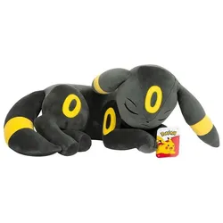 Jazwares Pokemon Plüsch schlafender Umbreon / Nachtara (22 cm)