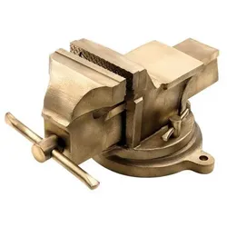 Schraubstock, Spannweite 170 mm, Backenbreite 170 mm, Sonderbronze, funkenfrei, für Ex-Zonen