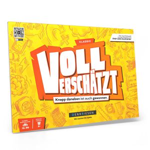Denkriesen Spielblock VV2001 Voll Verschätzt - Classic Edition, ab 12 Jahre, 29,7 x 21cm, 56 Blatt