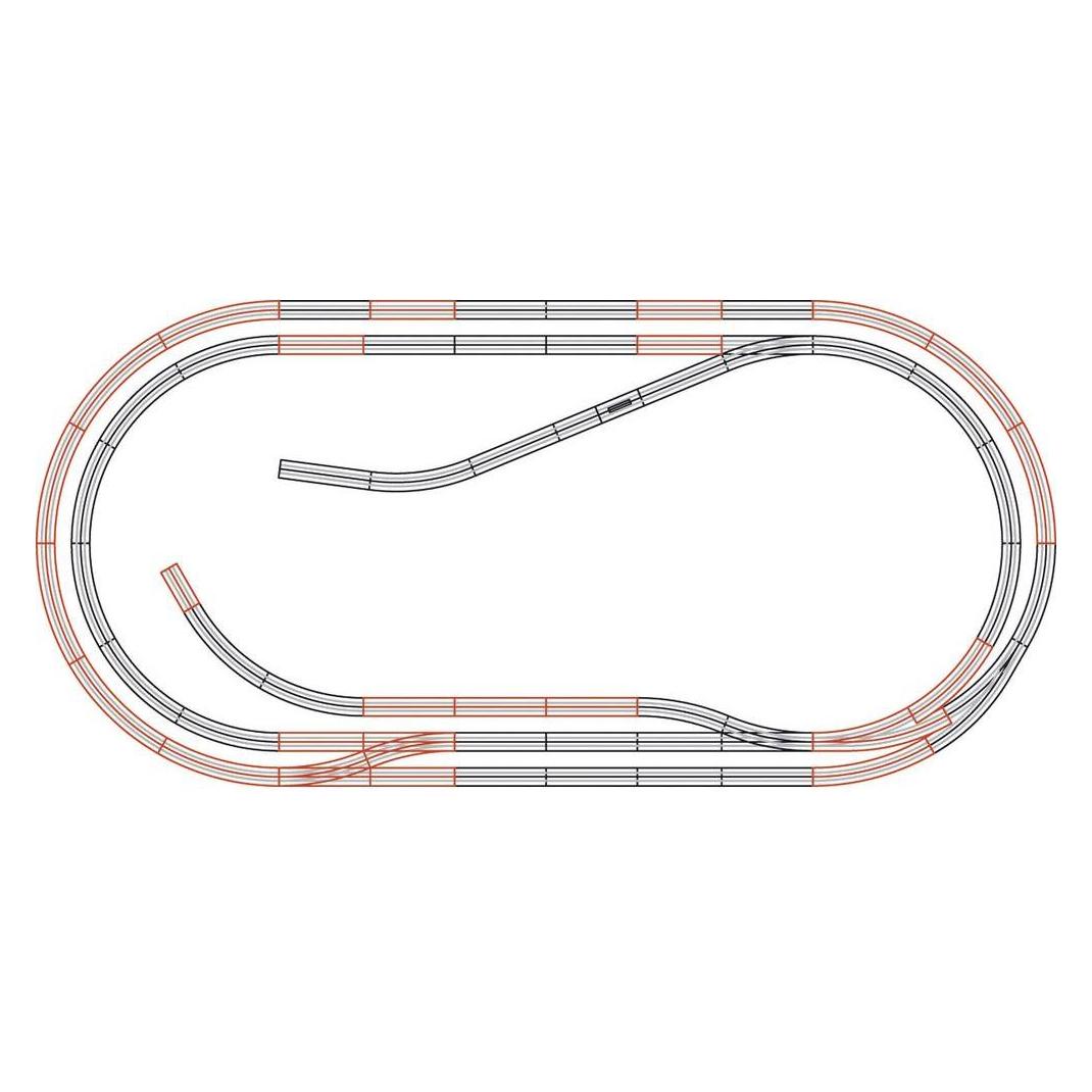 Roco H0 geoLINE (mit Bettung) 61103 (Spur H0) (61103)