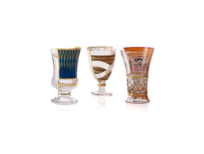 Seletti - Verre à cocktail Hybrid - Multicolore - Verre - Designer Studio CTRLZAK