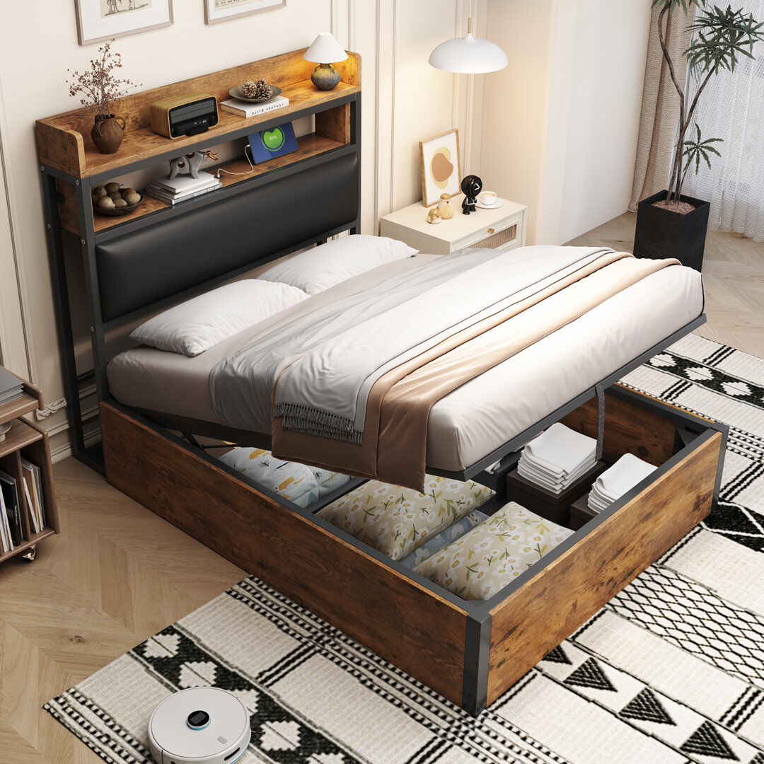 Rio Bed Brown European Single (90 x 200 cm)