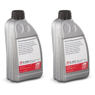 Febi Bilstein 2 L Automatikgetriebeöl (ATF), rot [Hersteller-Nr. 29449] für Mercedes-Benz, Chrysler