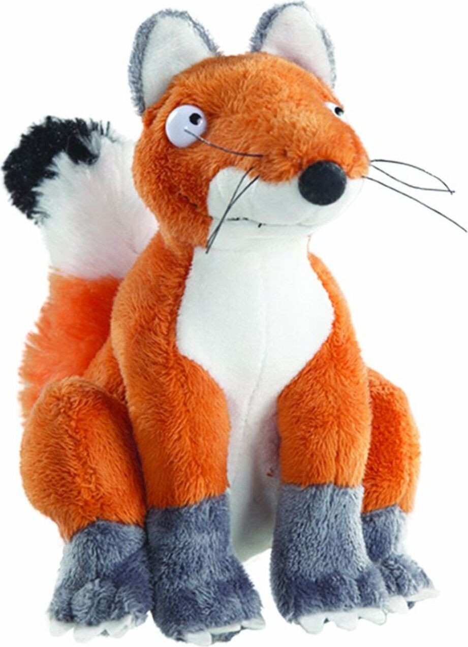 Aurora World Grüffelo Vos knuffel, pluchen figuur, 18 cm