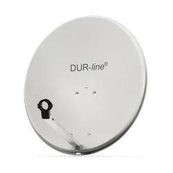 DUR-line MDA 60 Hellgrau - Alu Sat-Reflektor