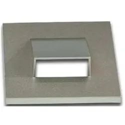 Hera, Deckenleuchte, LED-Wandeinbauleuchte Wall Down 18W 220-240V 50-60Hz warmweiss edelstahloptik (90 lm)