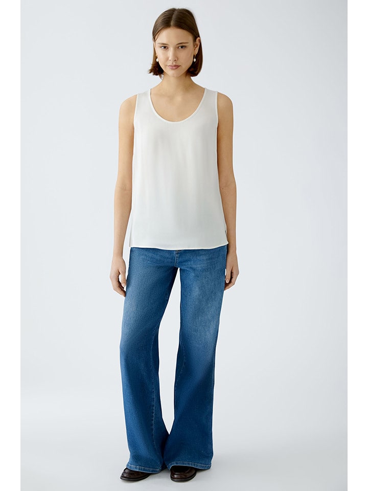 Oui Top in Creme - 36