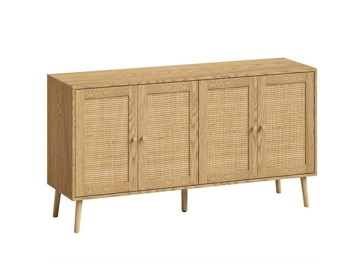 SIDEBOARD MDF Naturholz Natur