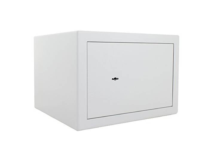Profirst Möbeltresor Tarifa D300 Doppelbartschloss Lichtgrau BxH 40x28cm Befestigungsmaterial 1 Fachboden fixiert