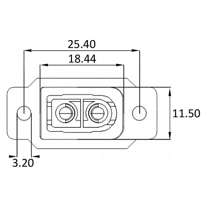 Jamara Einbaubuchse/Stecker (330065)