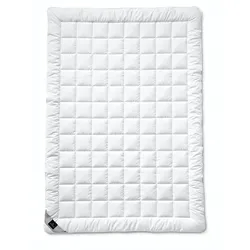 billerbeck Sommerbettdecke Sari Seide 135 x 200 cm Baumwolle Weiß