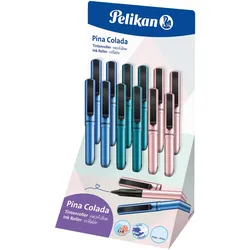 Pelikan, Schreibstifte, Tintenroller Pina Colada, 12er Display (12x)