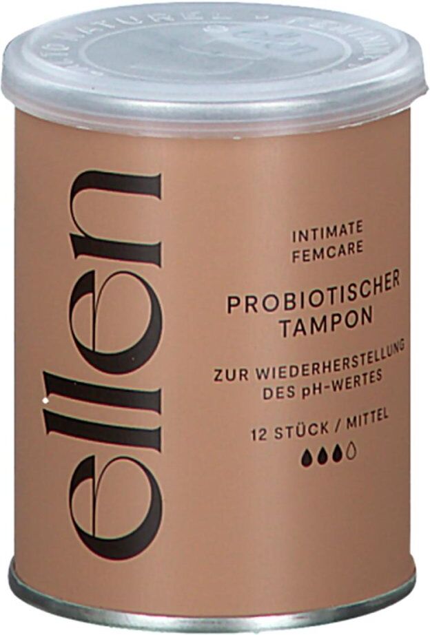 Ellen Probiotischer Tampon Mittel 12stk