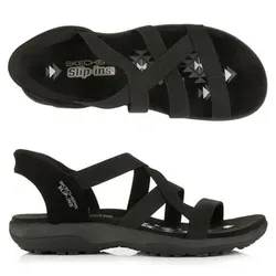 SKECHERS Damen-Sandale Reggae Slim Stretch Hands Free Slip-ins®
