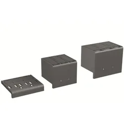 ABB HTC XT1 4p TERMINAL COVERS HIGH 2pcs Anschlussabdeckungen, hoch, nur für rückseitigen Anschluss, 4polig Zubehör für XT1