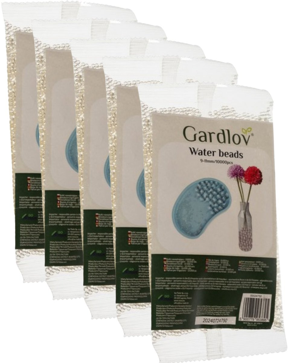 Gardlov Waterparels - 240 gram - transparant - hydrogelballen voor decoratie