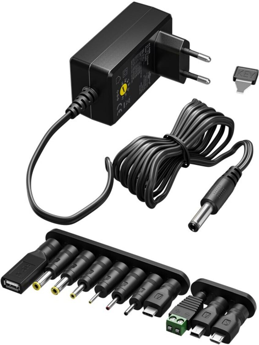 Goobay Universal-Netzteil 3-12V stabil 64568)