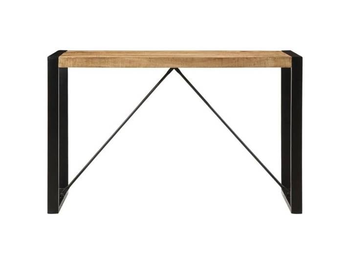 Table Intérieure moderne - Table à manger - 120x55x76 cm - bois de manguier massif brut - Entretien facile[3211]