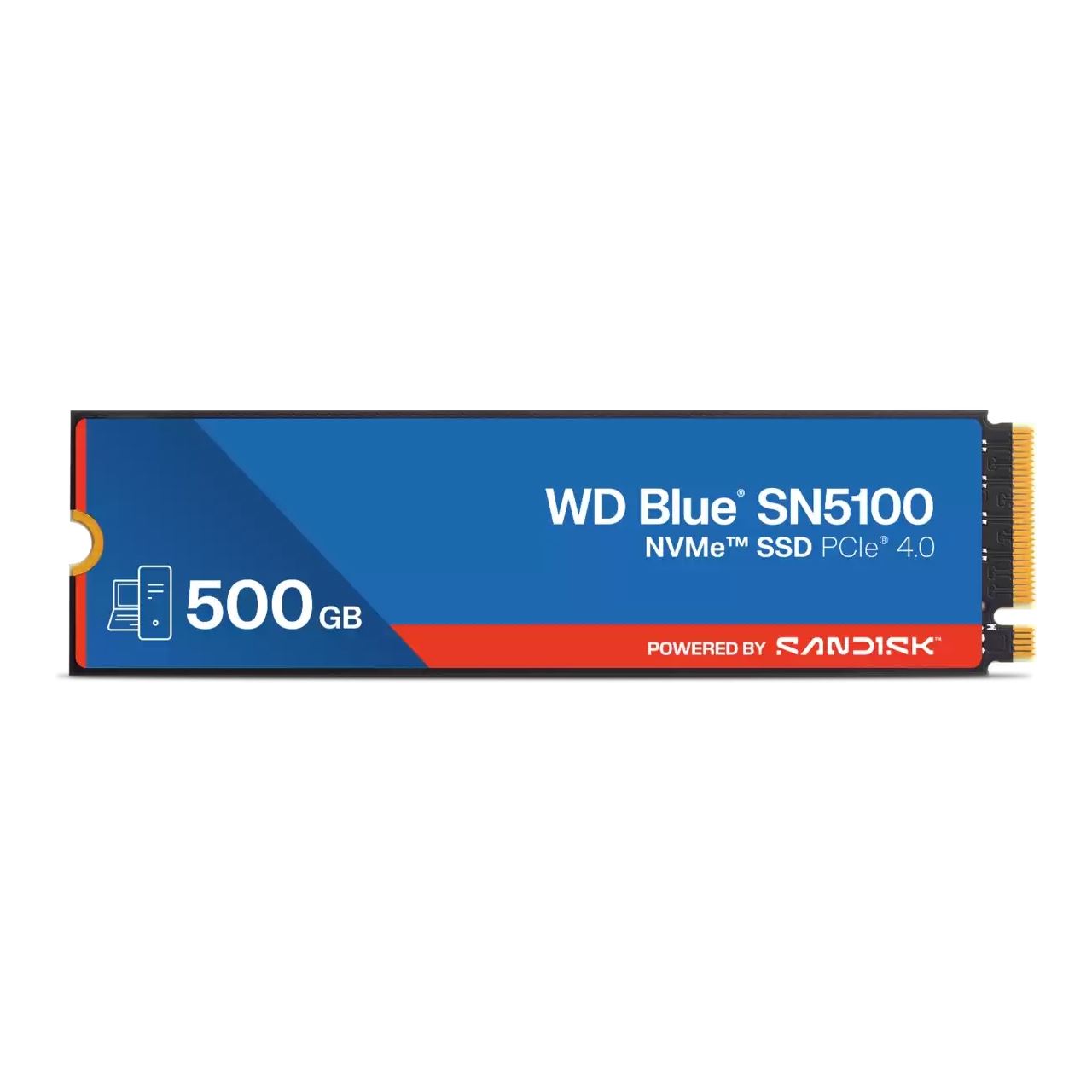 500GB SanDisk WD Blue SN5100 M.2 2280 PCIe 4.0 x4 3D-NAND QLC (WDS500G5B0E-00CPE0)
