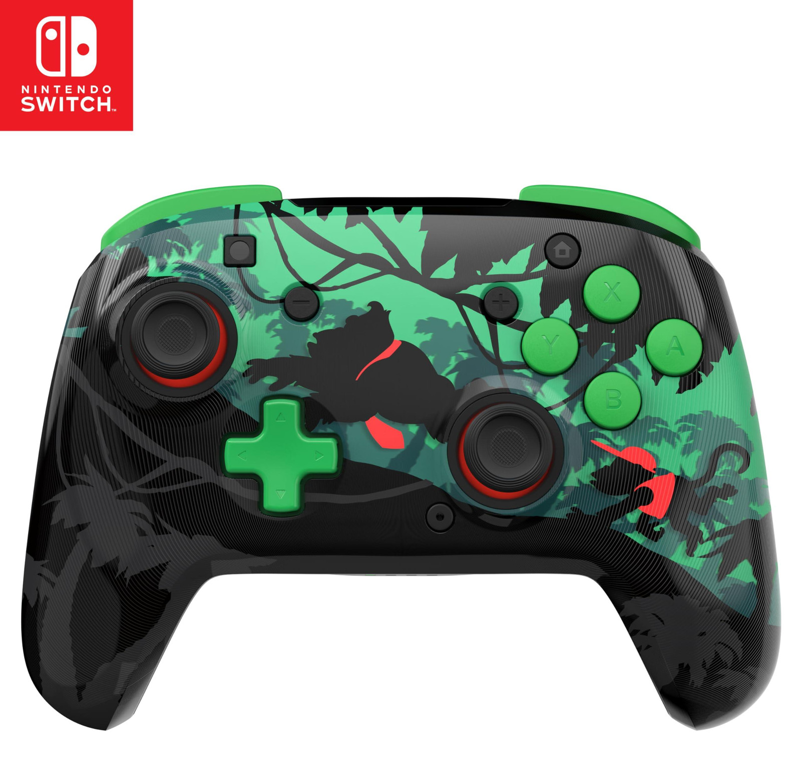 Turtle Beach Donkey Kong Rematch Wireless Gamepad voor Nintendo Switch - Rood/Geel