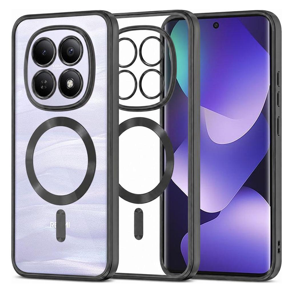 Techsuit - Luxury Crystal MagSafe - Xiaomi Redmi Note 15 5G / Note 15 4G / Poco M8 5G - Black (Xiaomi Redmi Note 15 5G, Xiaomi Redmi Note 15 Pro 4G) (69678562)