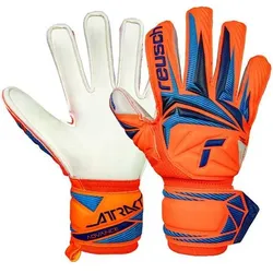 REUSCH Kinder Handschuhe Attrakt Advance Junior, Größe 4 in Orange Orange