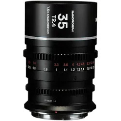 Venus Optic Festbrennweite Nano 1.5X 35mm T/2.4 (Silver) – Arri PL (Arri PL), Objektiv, Schwarz