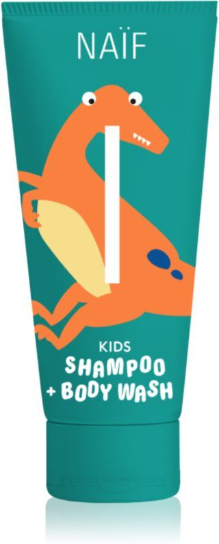 Naif Kids Shampoo + Body Wash gel nettoyant et shampoing pour bébé 250 ml