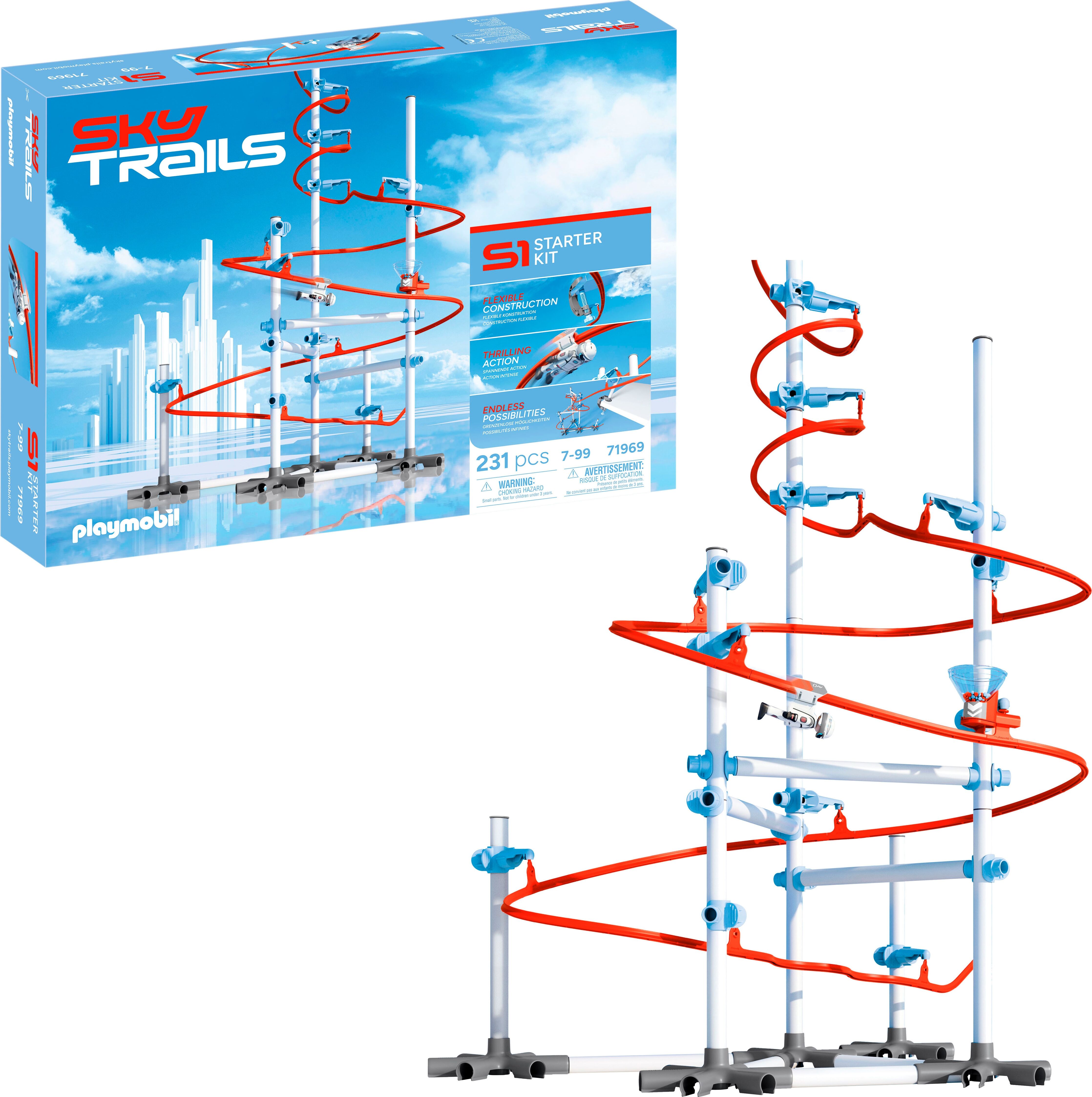 Konstruktions-Spielset PLAYMOBIL "Starter Kit S1 (71969), Sky Trails", bunt, Spielbausteine, Kinder, Kunststoff, Konstruktions-Spielset, Made in Europe